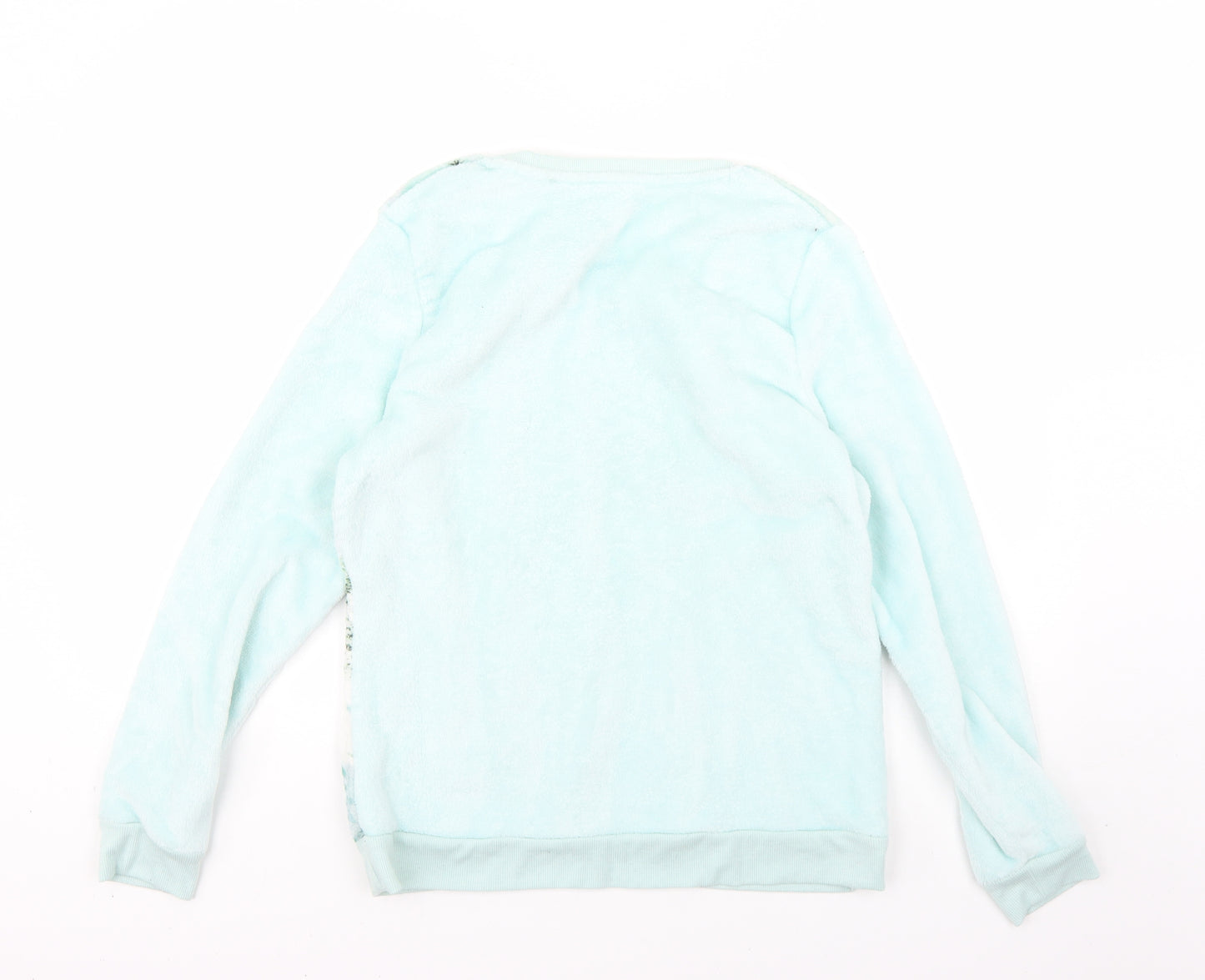 George Womens Green Geometric  Top Pyjama Top Size 12