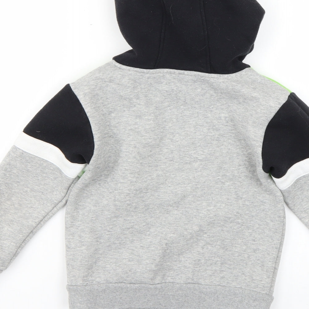 Disney Boys Multicoloured Geometric  Pullover Hoodie Size 5-6 Years