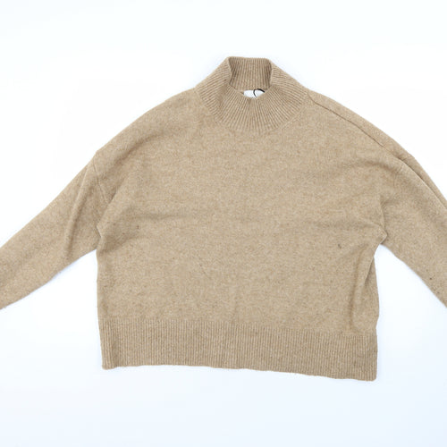 H&M Womens Brown   Pullover Jumper Size L