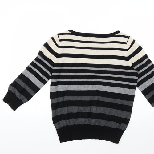 the collection Womens Multicoloured Striped  Pullover Jumper Size 16