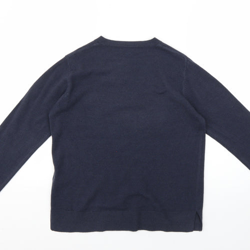 Marks and Spencer Womens Blue   Pullover Jumper Size 12