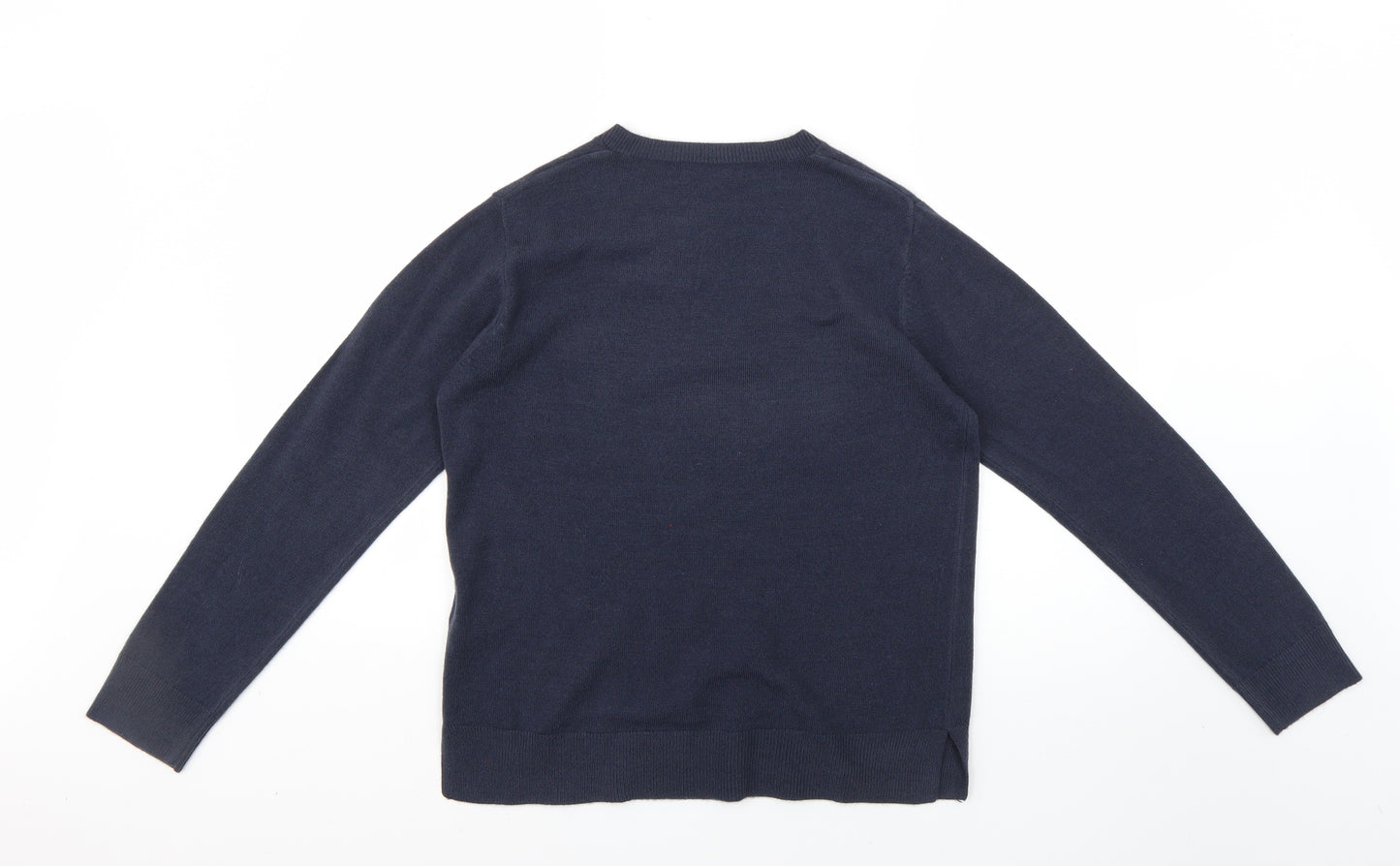 Marks and Spencer Womens Blue   Pullover Jumper Size 12