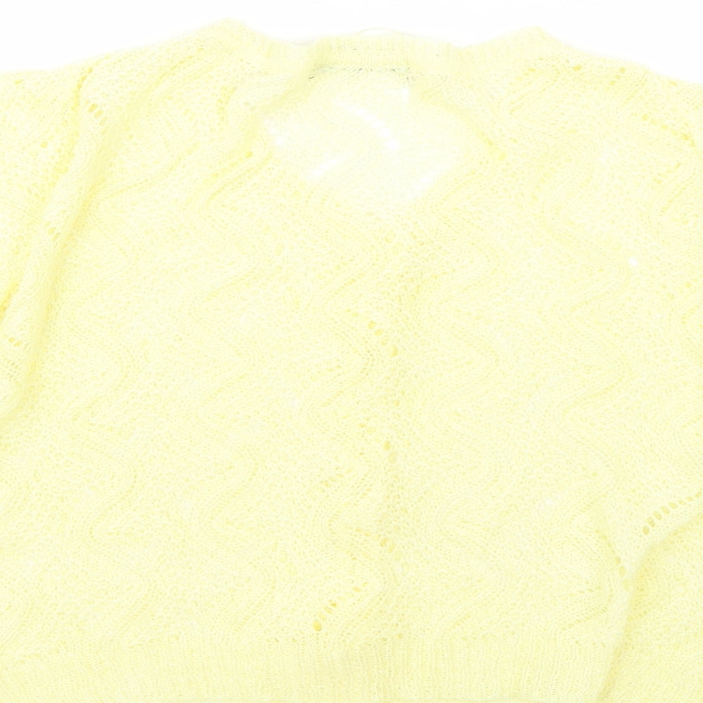 Atmosphere Womens Yellow   Cardigan Jumper Size 10