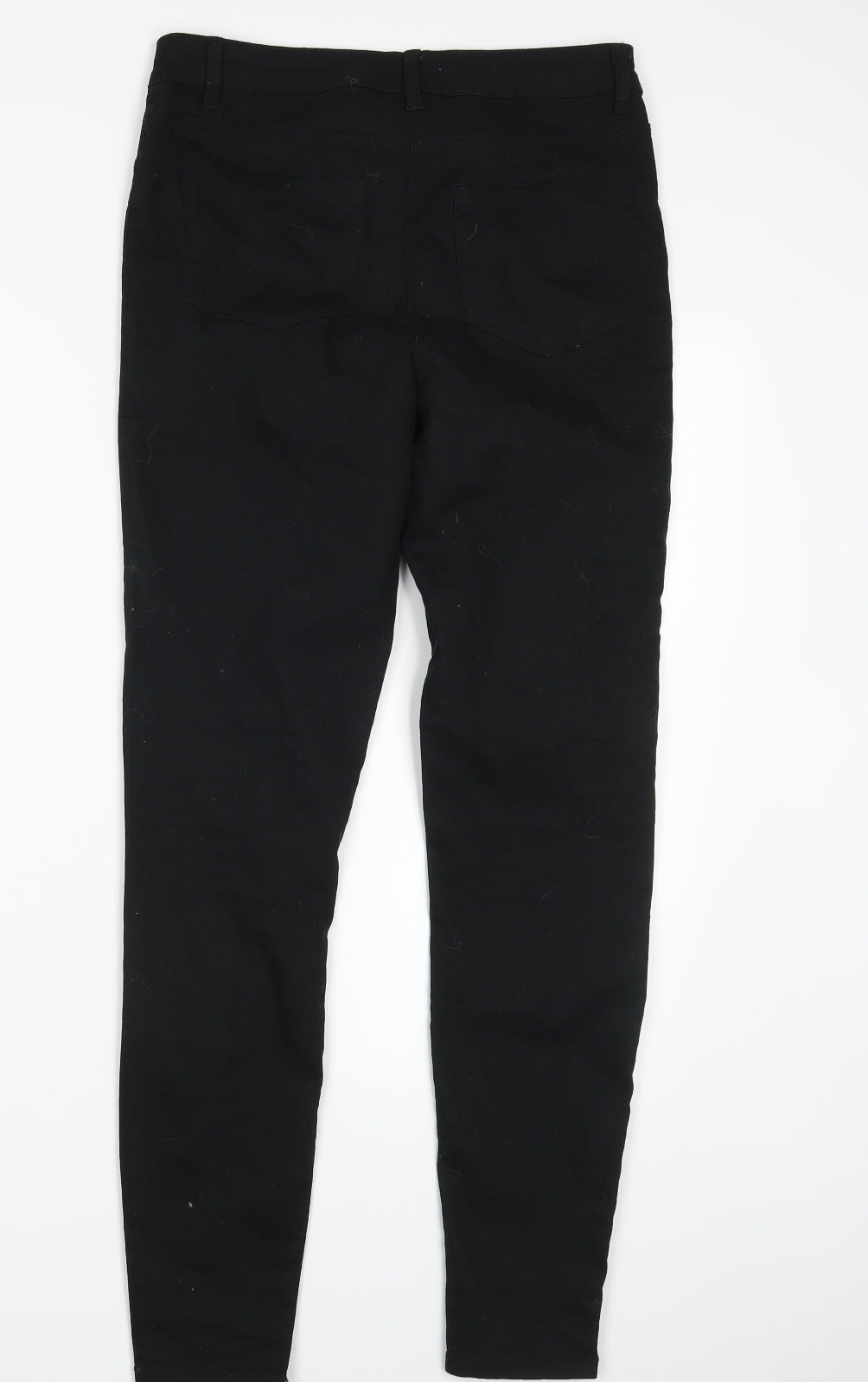 Papaya Womens Black  Denim Skinny Jeans Size 10 L29 in
