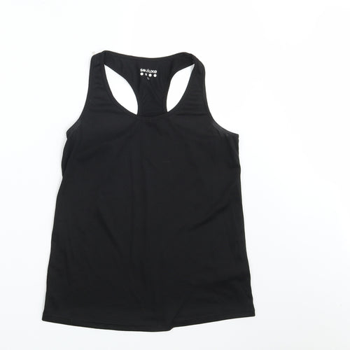 Souluxe Womens Black   Basic Tank Size S