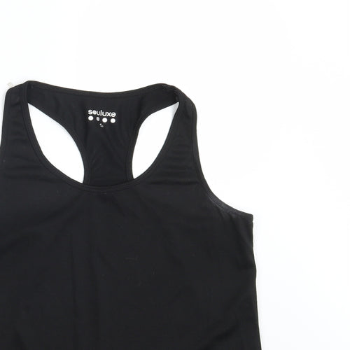 Souluxe Womens Black   Basic Tank Size S
