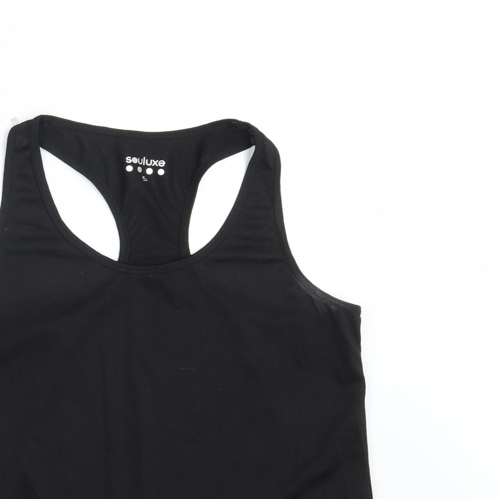 Souluxe Womens Black   Basic Tank Size S