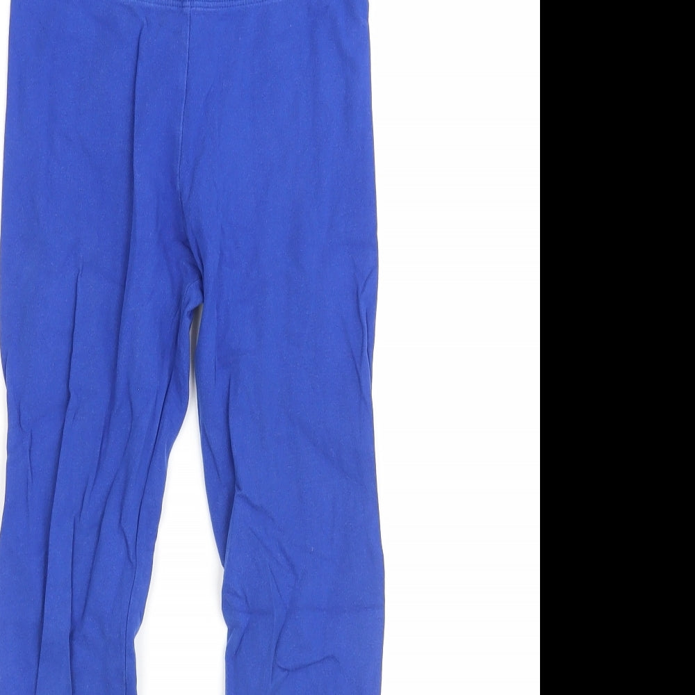 M&S Girls Blue   Jegging Trousers Size 10-11 Years