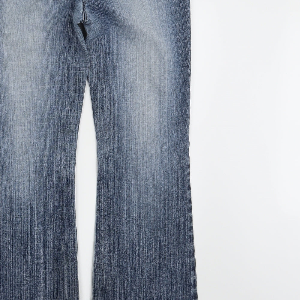 NEXT Womens Blue  Denim Bootcut Jeans Size 14 L29 in