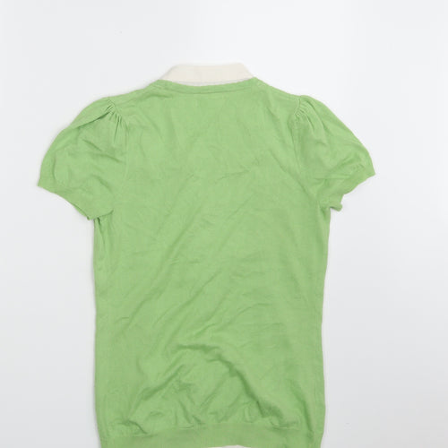 NEXT Womens Green  Knit Pullover Jumper Size 8