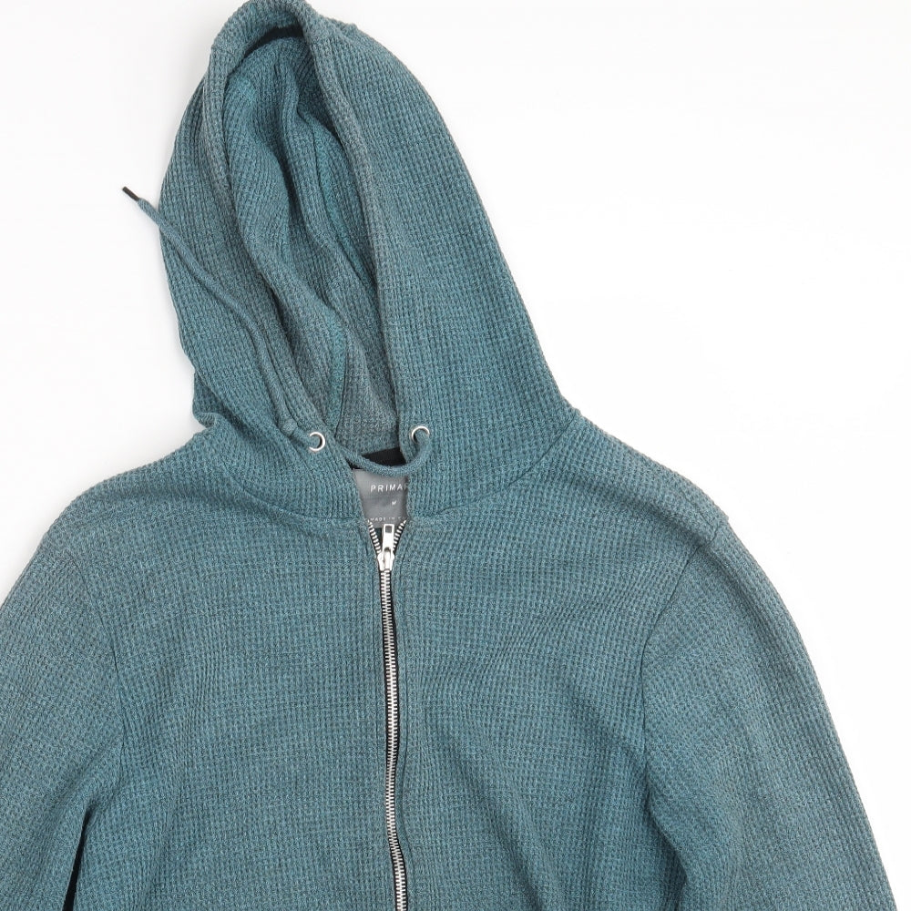 Primark Mens Green   Full Zip Hoodie Size M