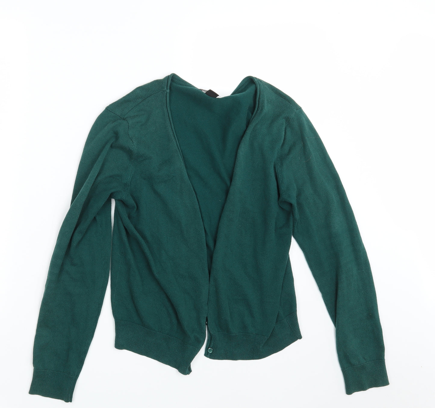 H&M Womens Green   Cardigan Jumper Size S
