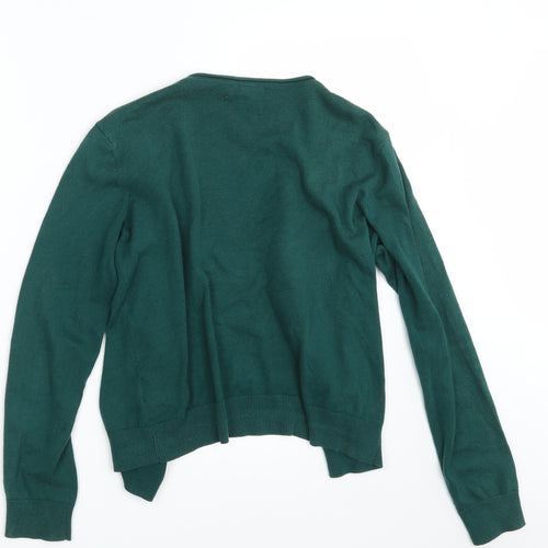 H&M Womens Green   Cardigan Jumper Size S