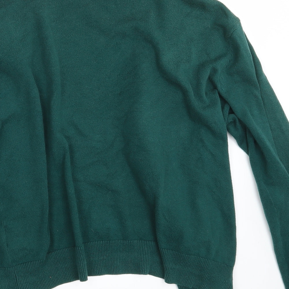 H&M Womens Green   Cardigan Jumper Size S