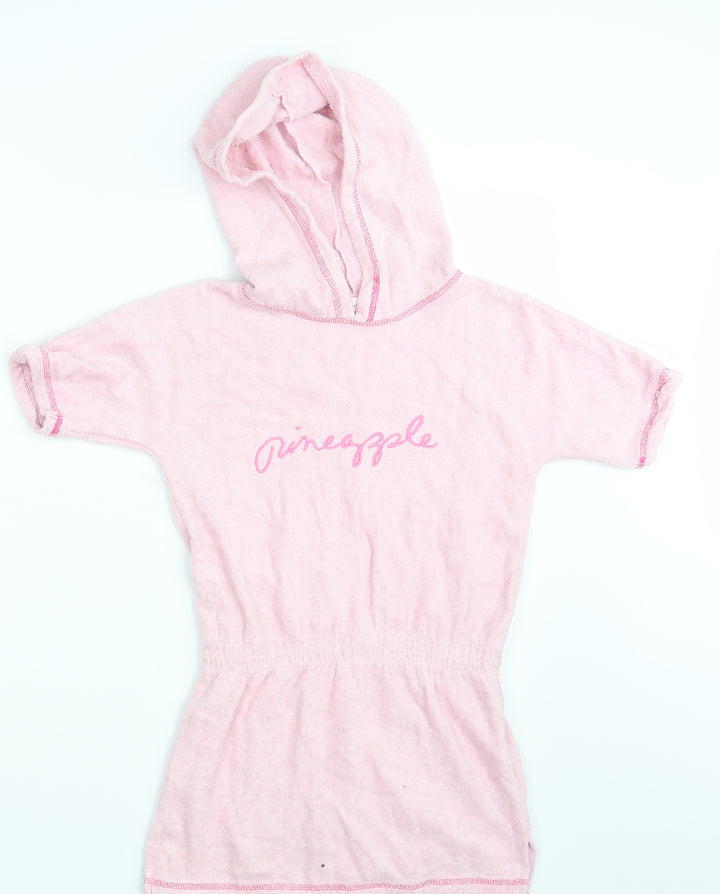 Pineapple Girls Pink   Pullover Jumper Size 9-10 Years