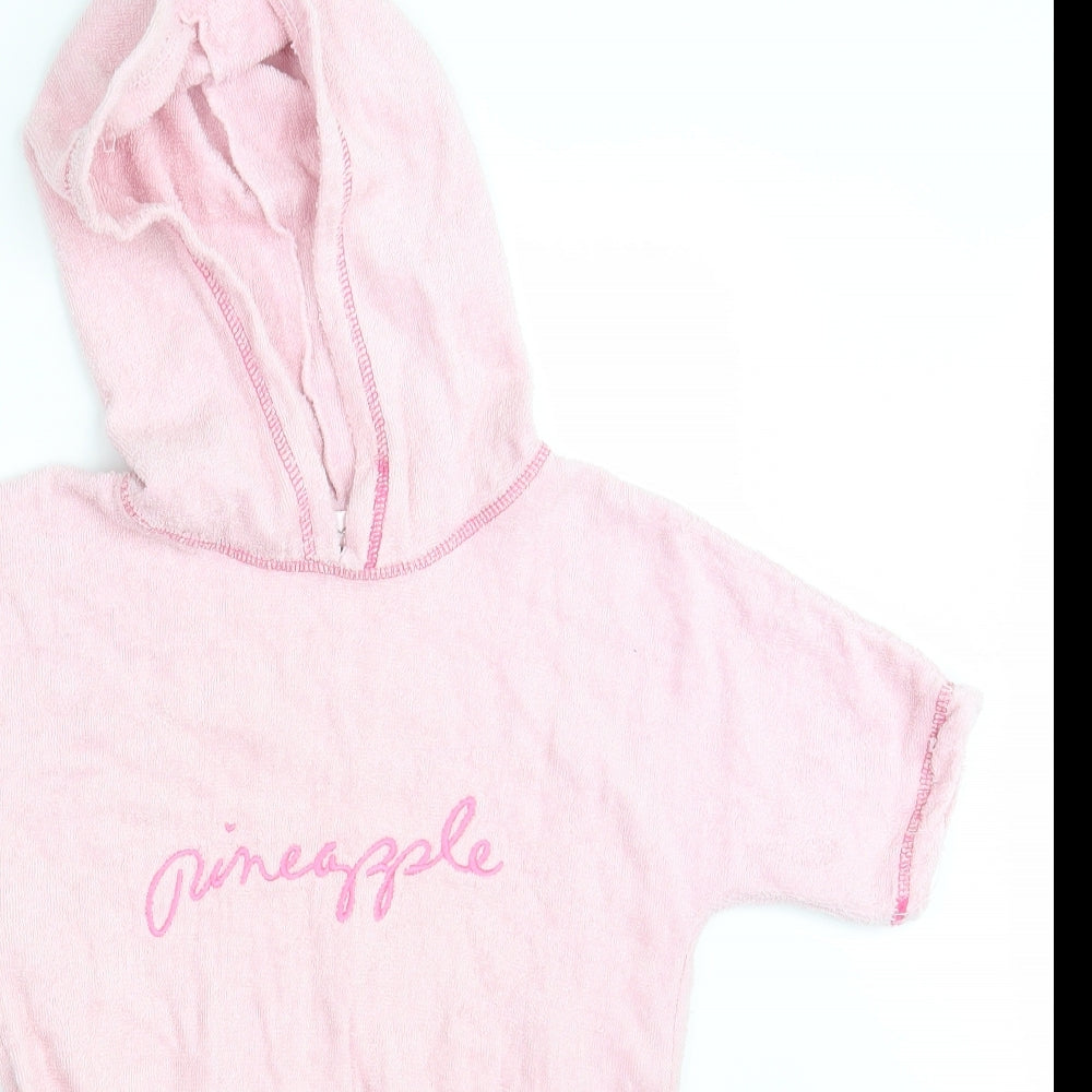 Pineapple Girls Pink   Pullover Jumper Size 9-10 Years