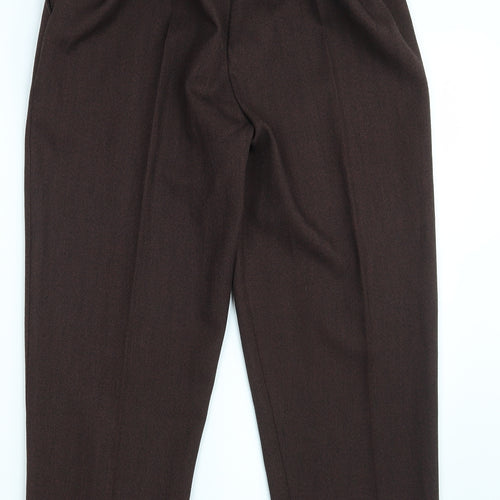 Autonomy Womens Purple   Chino Trousers Size 14 L24 in