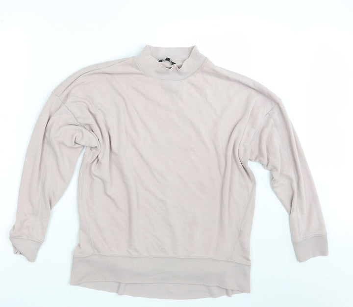 New Look Womens Pink Pullover Sweatshirt Size 10