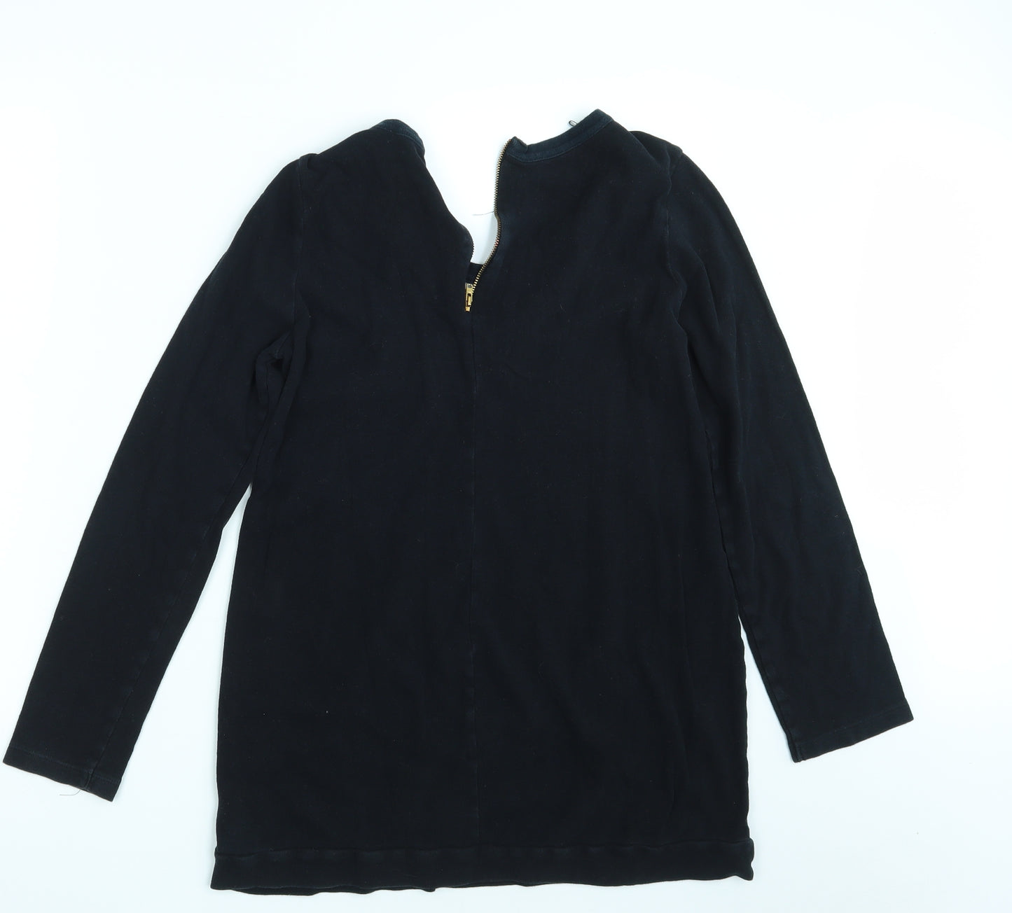 NEXT Womens Black Polka Dot  Pullover Jumper Size 14