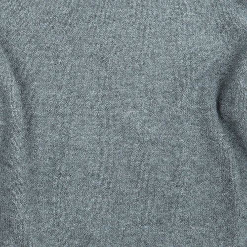 Papaya Womens Grey  Knit Pullover Jumper Size M