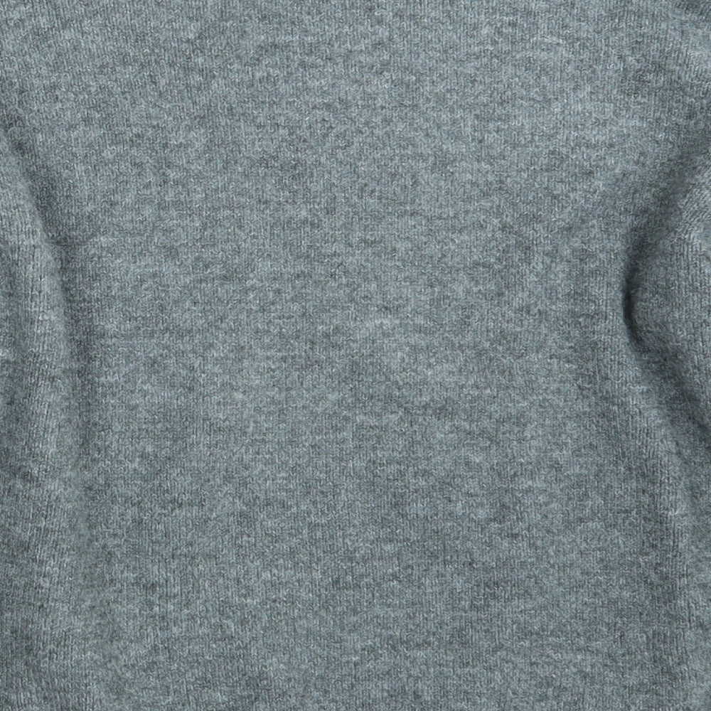 Papaya Womens Grey  Knit Pullover Jumper Size M