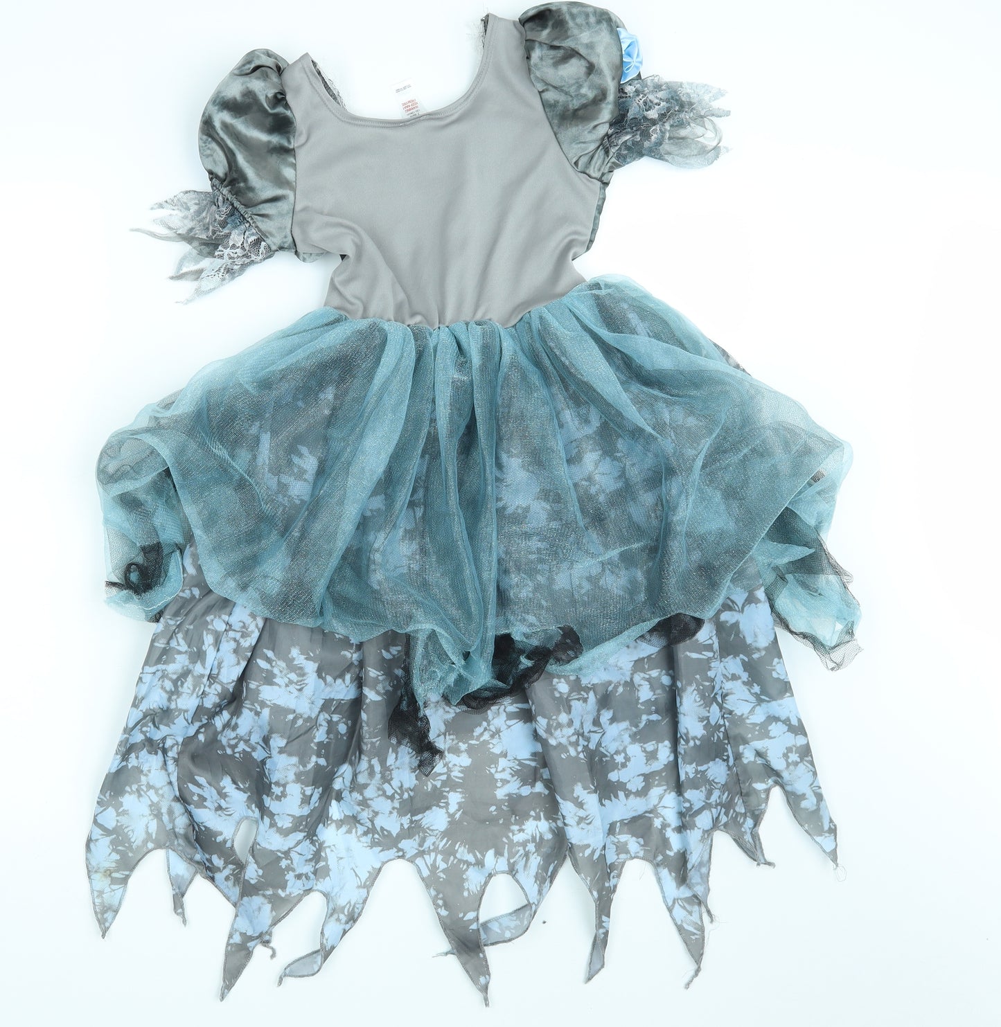 TU Girls Blue Animal Print  A-Line  Size 7-8 Years