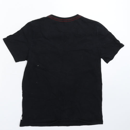 Gap Boys Black   Basic T-Shirt Size 10-11 Years  - Marvel
