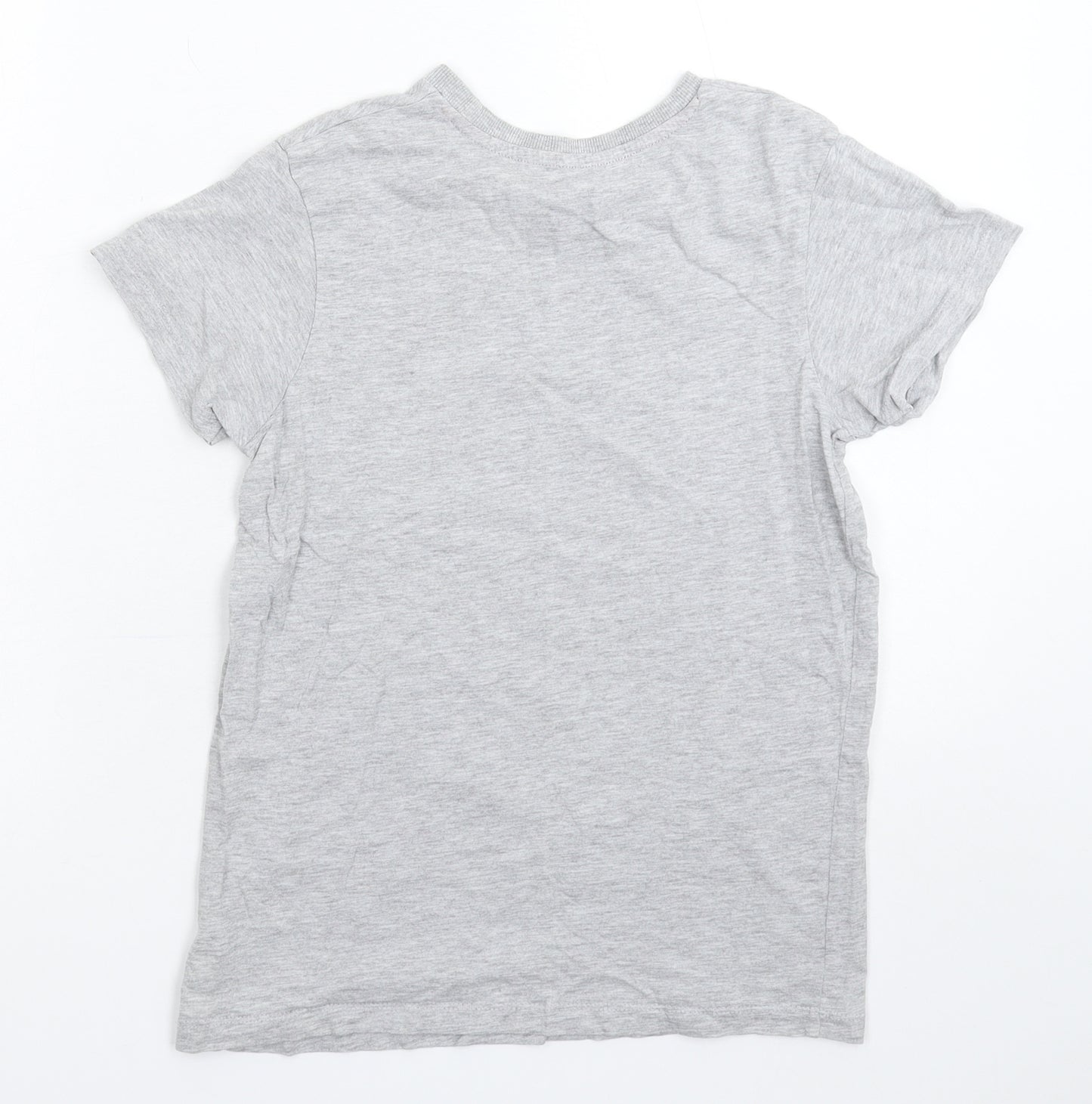 TU Boys Grey   Basic T-Shirt Size 10 Years