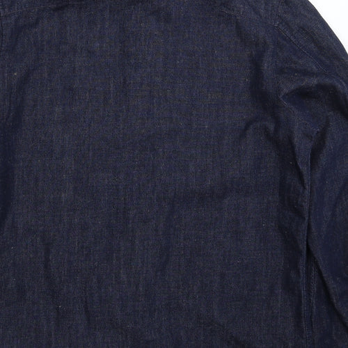 Levi's Mens Blue  Denim  Button-Up Size M