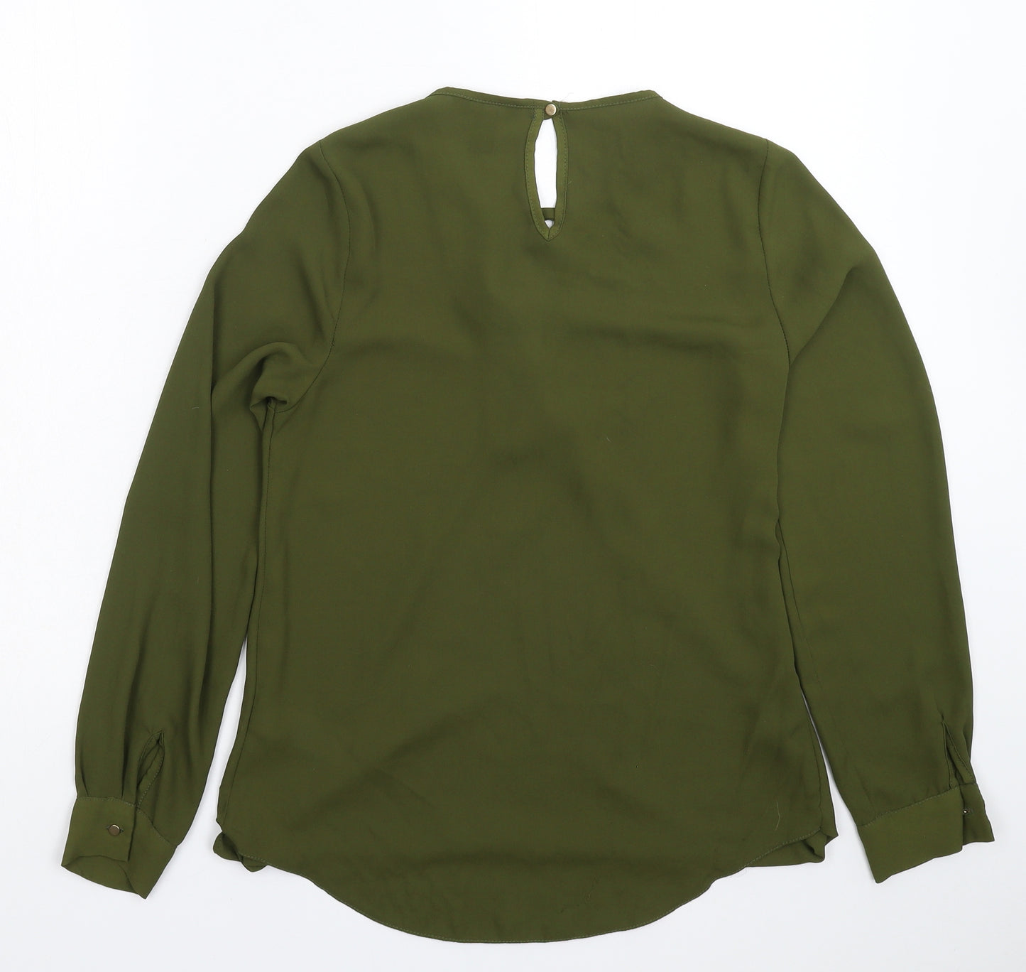 New Look Womens Green   Basic Blouse Size 8