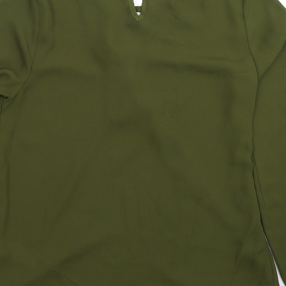 New Look Womens Green   Basic Blouse Size 8