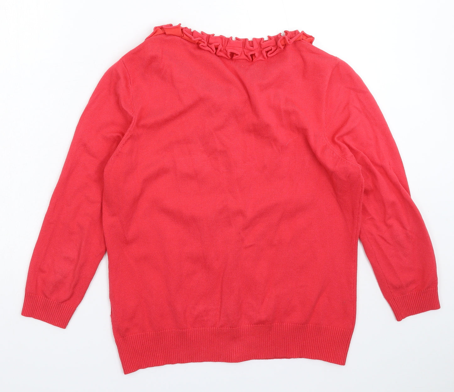 Inspire Womens Pink  Knit Cardigan Jumper Size M