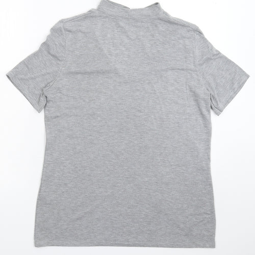Dorothy Perkins Womens Grey   Basic T-Shirt Size 14