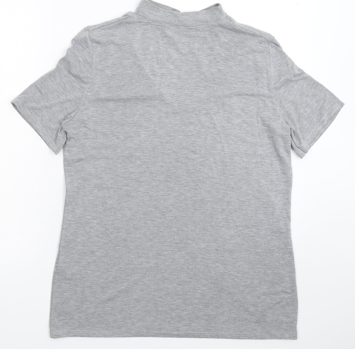 Dorothy Perkins Womens Grey   Basic T-Shirt Size 14