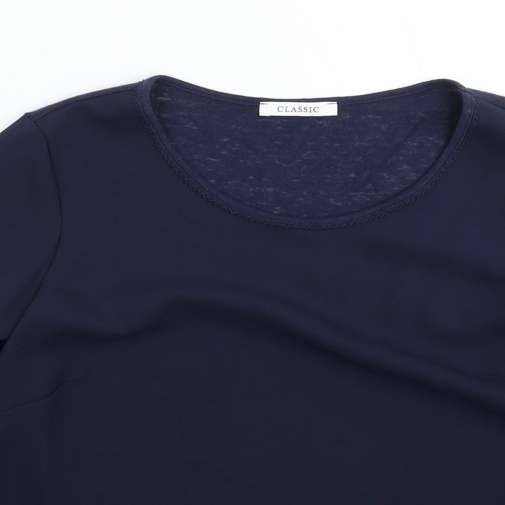 Marks and Spencer Womens Blue   Basic Blouse Size 12