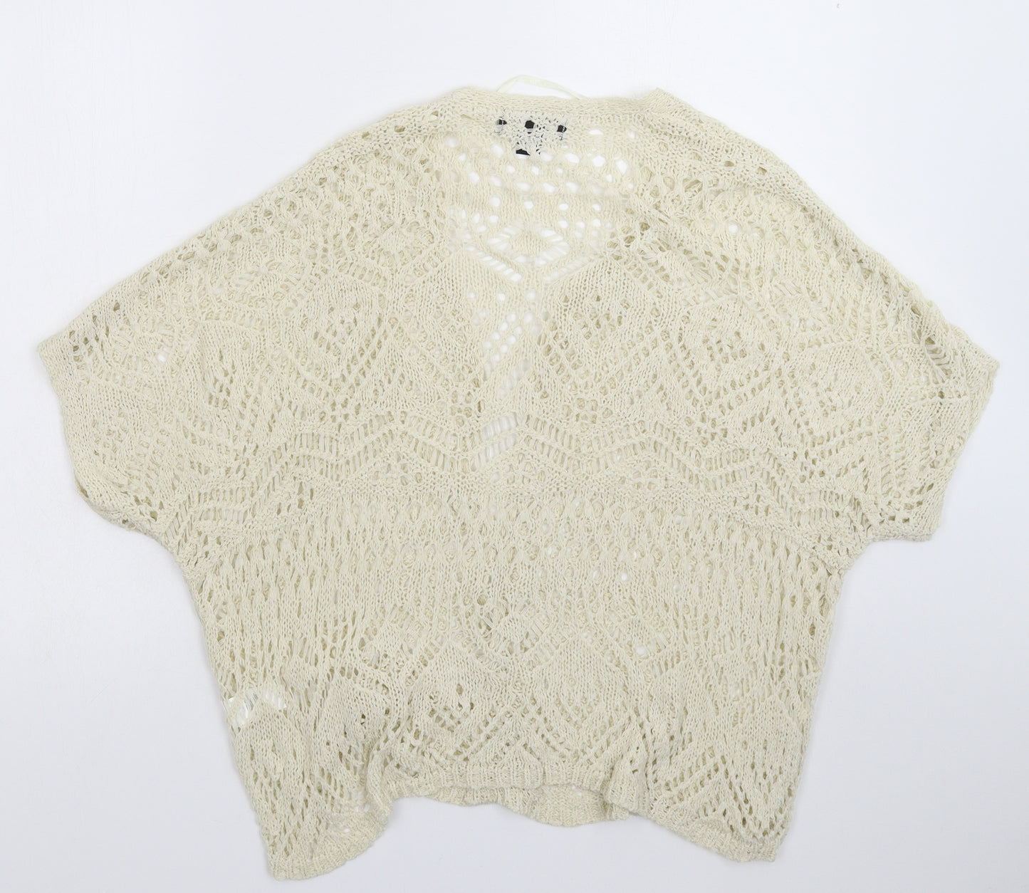Atmosphere Womens White  Knit Cardigan Jumper Size M