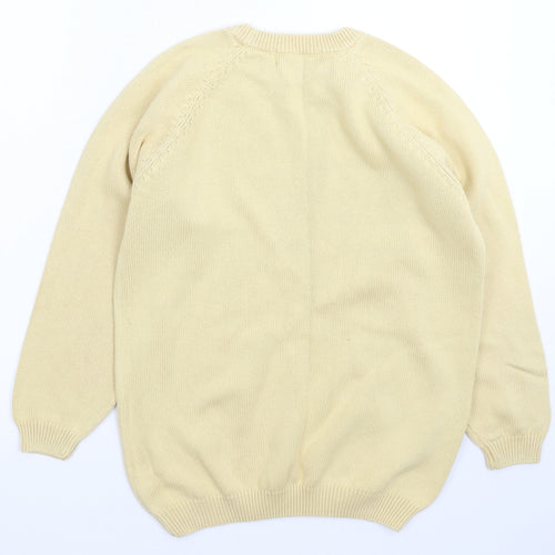Berkertex Womens Beige  Knit Pullover Jumper Size 12