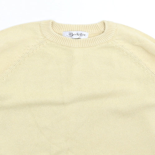 Berkertex Womens Beige  Knit Pullover Jumper Size 12