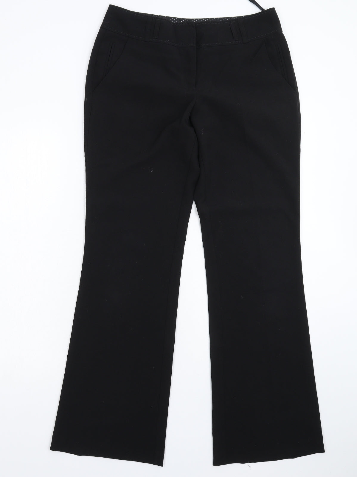 New Look Womens Black   Trousers  Size 10 L32 in