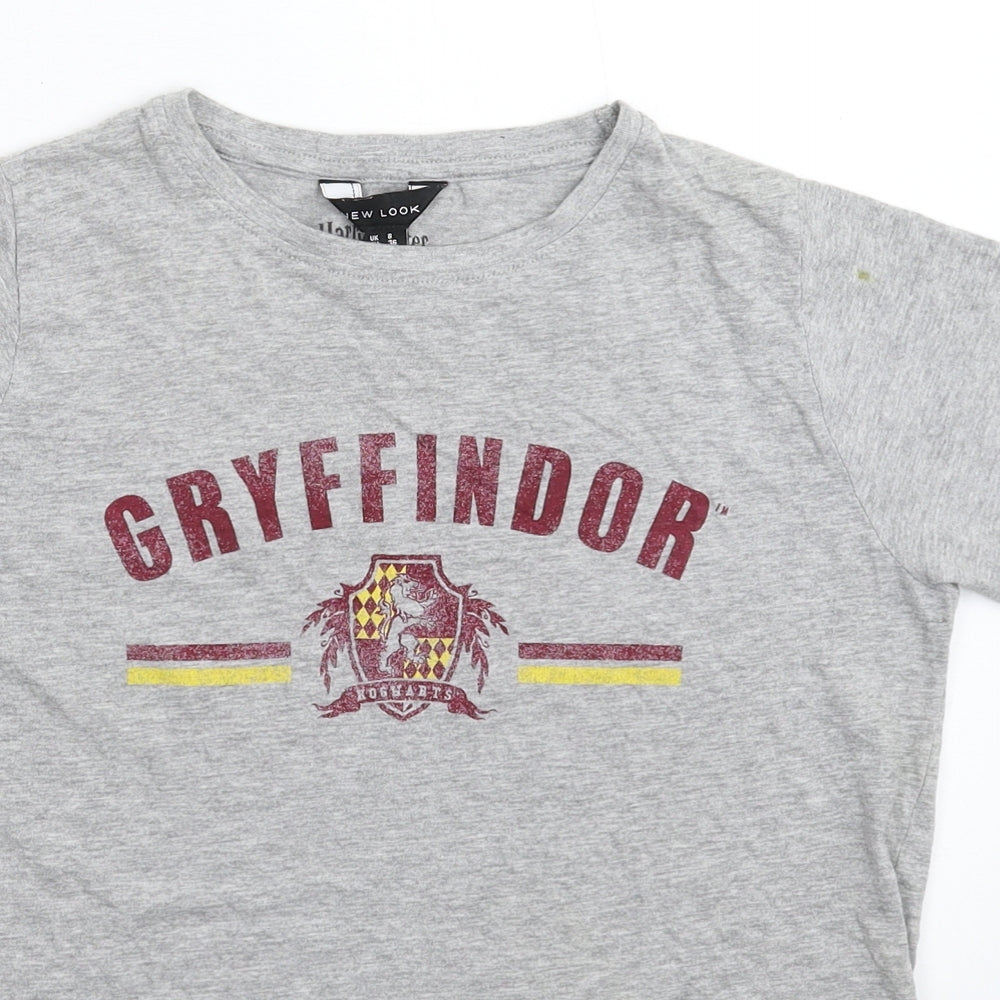 New Look Mens Grey    T-Shirt Size M  - Harry Potter