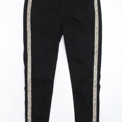Matalan Girls Black  Denim Skinny Jeans Size 13-14 Years