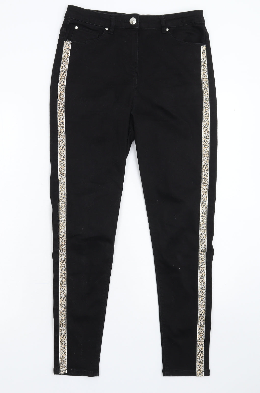 Matalan Girls Black  Denim Skinny Jeans Size 13-14 Years