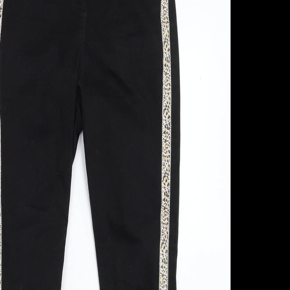 Matalan Girls Black  Denim Skinny Jeans Size 13-14 Years