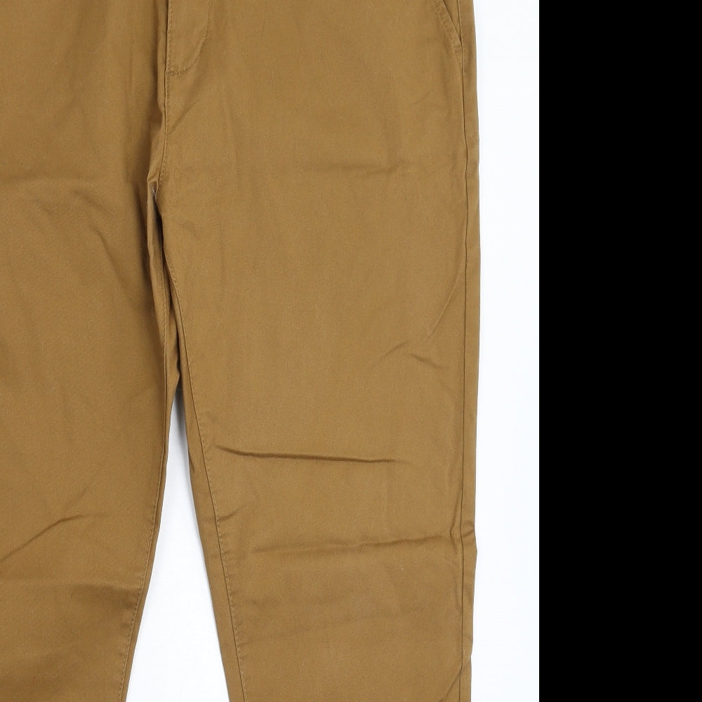 Easy Mens Brown   Chino Trousers Size 40 L31 in