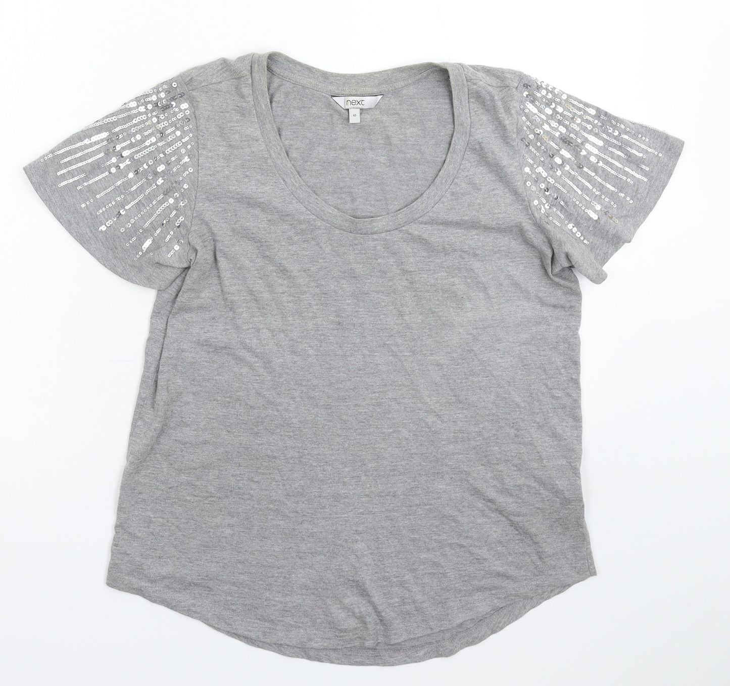 NEXT Womens Grey   Basic T-Shirt Size 10
