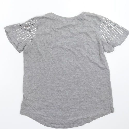 NEXT Womens Grey   Basic T-Shirt Size 10