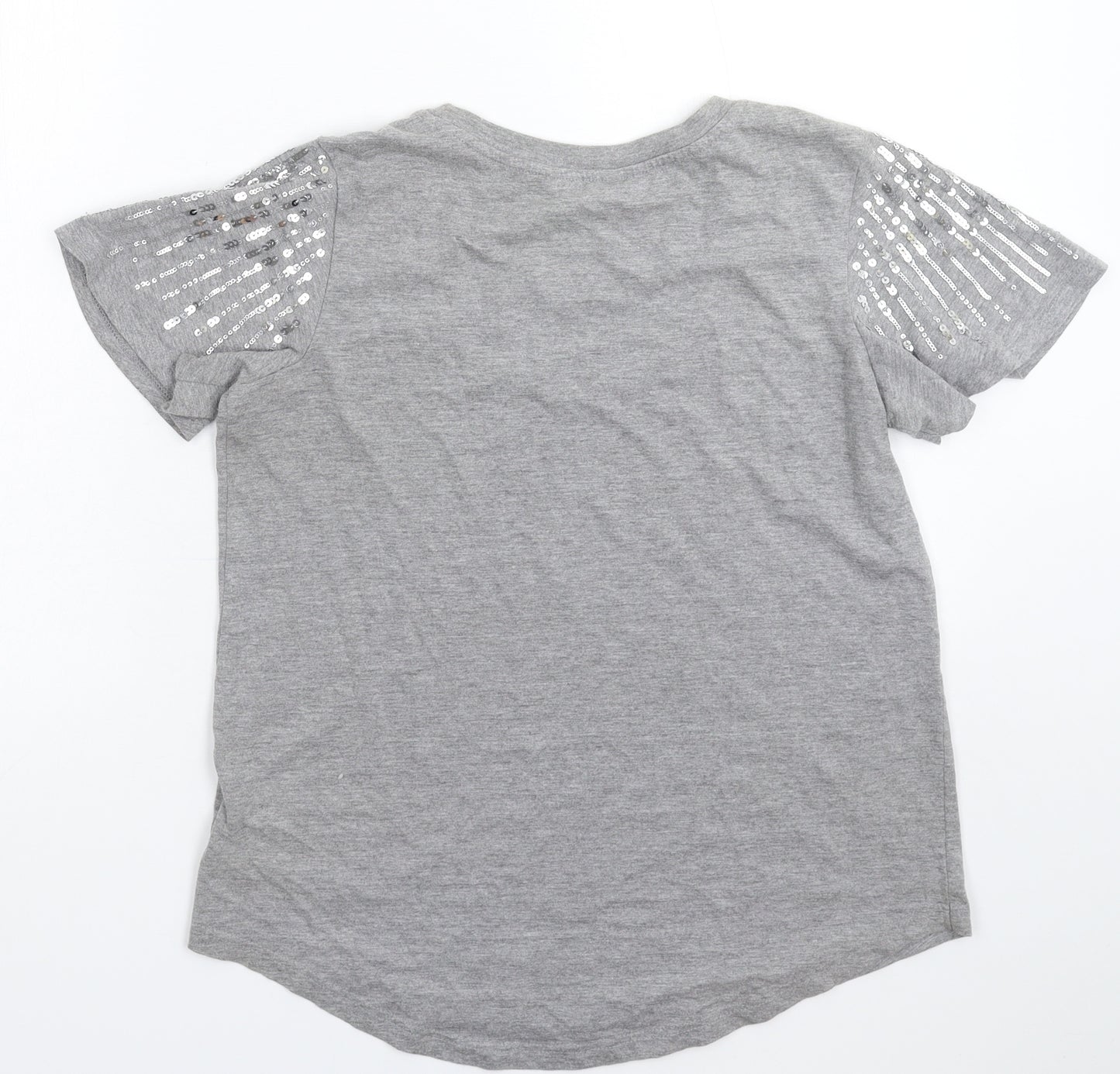 NEXT Womens Grey   Basic T-Shirt Size 10