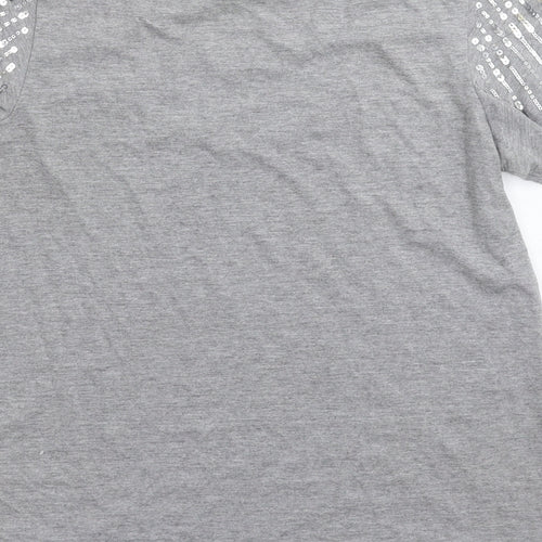 NEXT Womens Grey   Basic T-Shirt Size 10