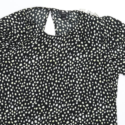 River Island Womens Multicoloured   Basic T-Shirt Size 8