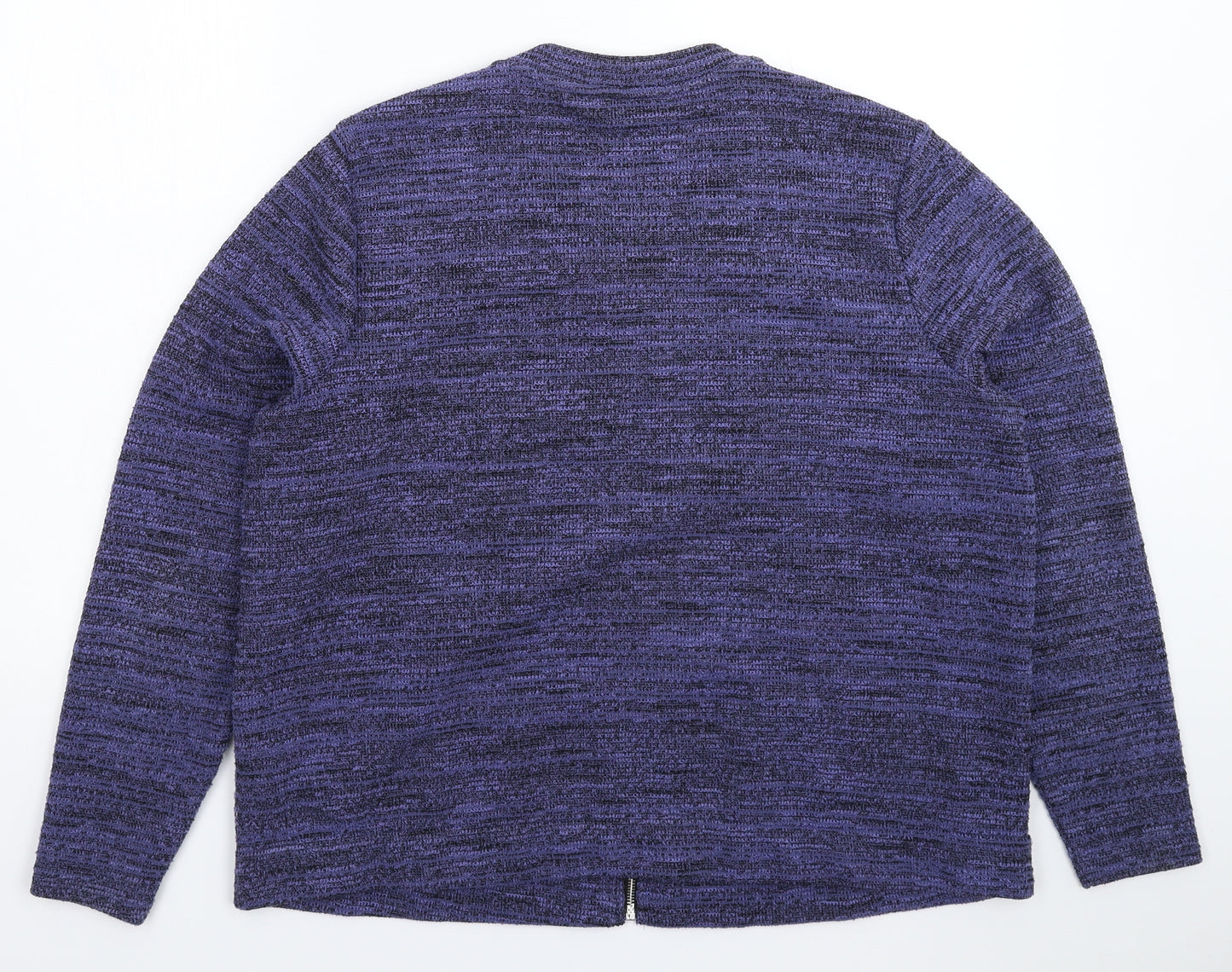 Marks and Spencer Womens Purple  Fleece Jacket  Size 20